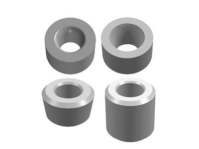 拉制金属管棒与减壁减径用21、22、23、30、31型拉伸模坯