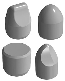 勺形齿、抛物线齿、平顶齿、尖爪齿